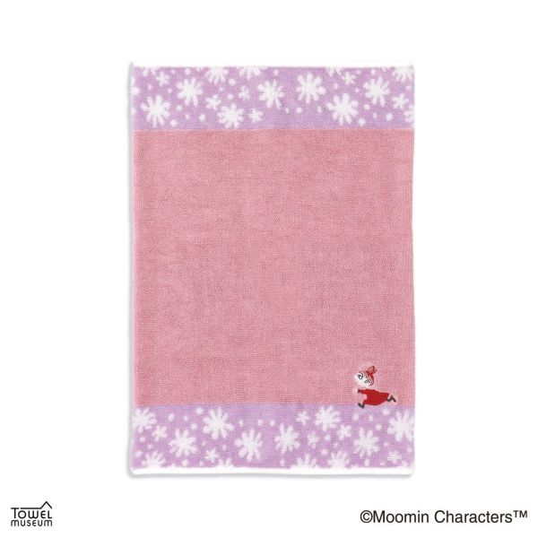 Towel museum Moomin 花語刺繡快乾毛巾系列 