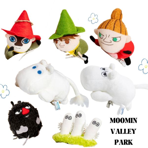 Moomin限定 絨毛玩偶夾 