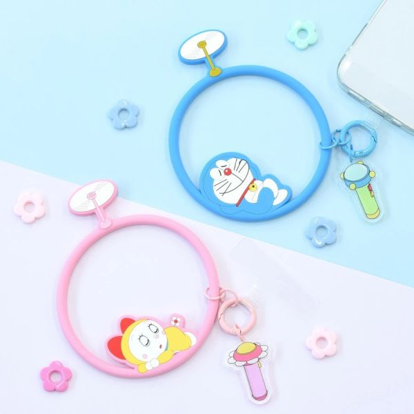 哆啦A夢 哆啦美 手機掛環 