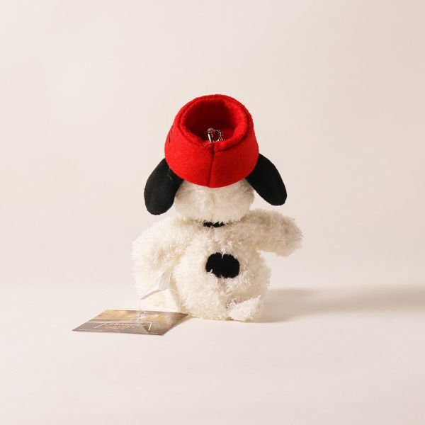 PEANUTS Cafe 限定 狗碗史努比玩偶 