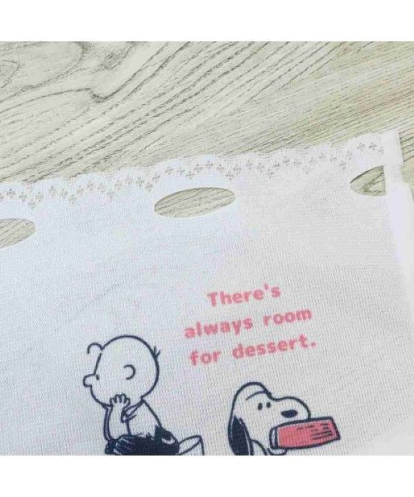 史努比慢活系列 花邊窗簾 