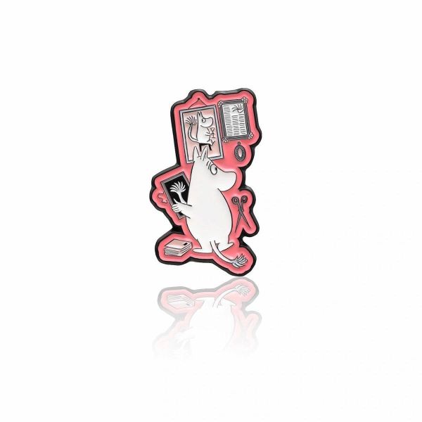 Moomin × PINBOX 聯名別針系列 質感琺瑯徽章 