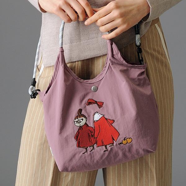 T-TWO-O 刺繡2WAY 輕量迷你肩背包 (M) 