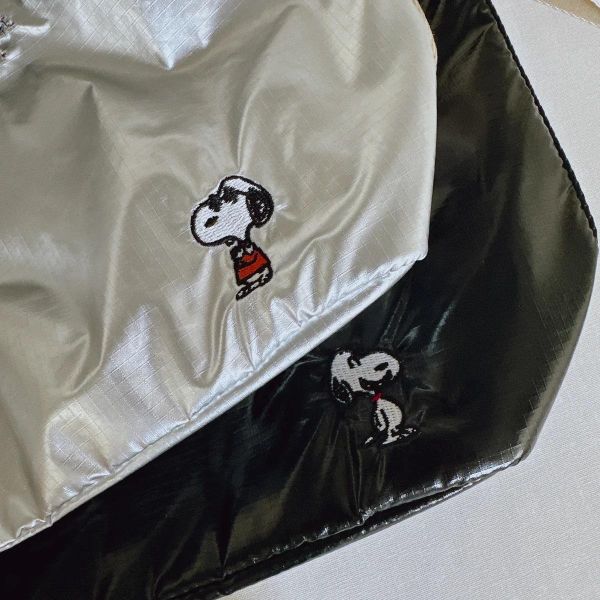Snoopy 撥水束口2WAY肩背包 
