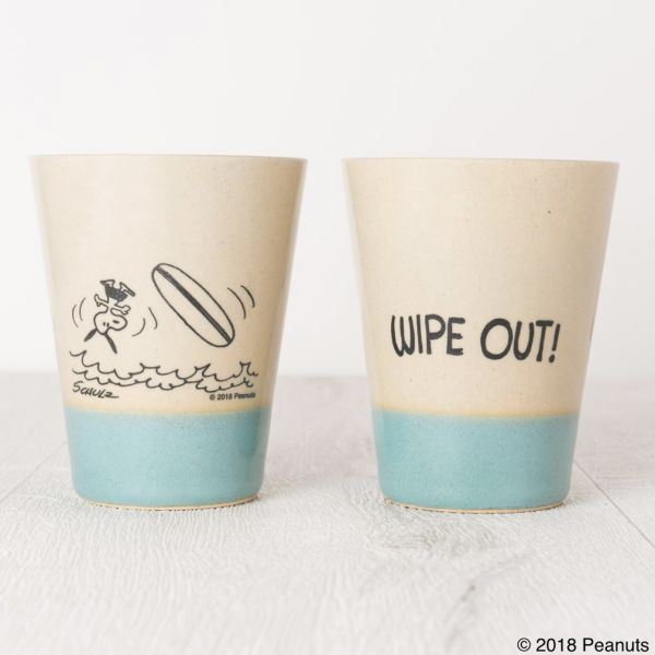Mashico x Peanuts 史努比70年代益子燒茶杯(三款) 