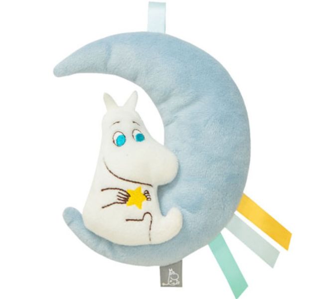 MOOMIN 嚕嚕米 嬰兒手搖鈴安撫玩具 