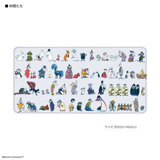MOOMIN 經典角色滑鼠墊桌墊 