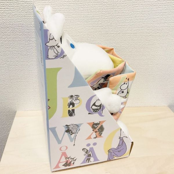 Moomin X Martinex 閱讀玩偶 