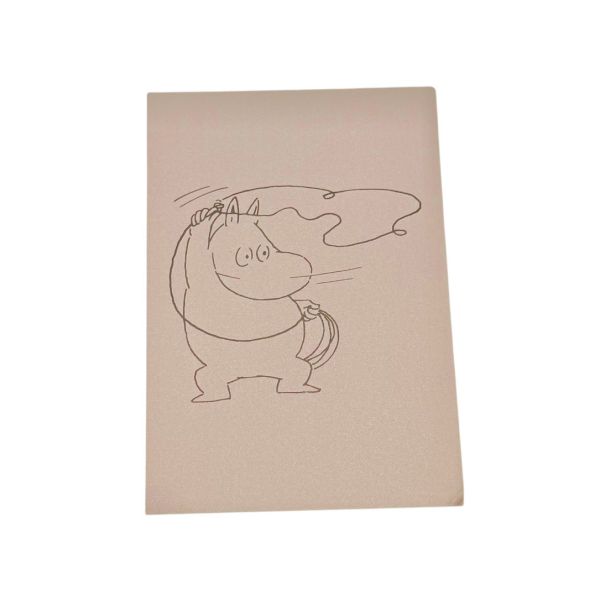 朵貝與姆明展 手繪色彩明信片 