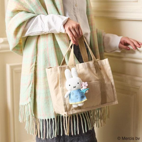 Miffy bloom 花語洋裝玩偶吊飾 