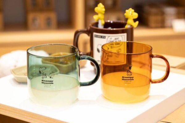SNOOPY MUSEUM TOKYO X Amabro 耐熱玻璃杯 