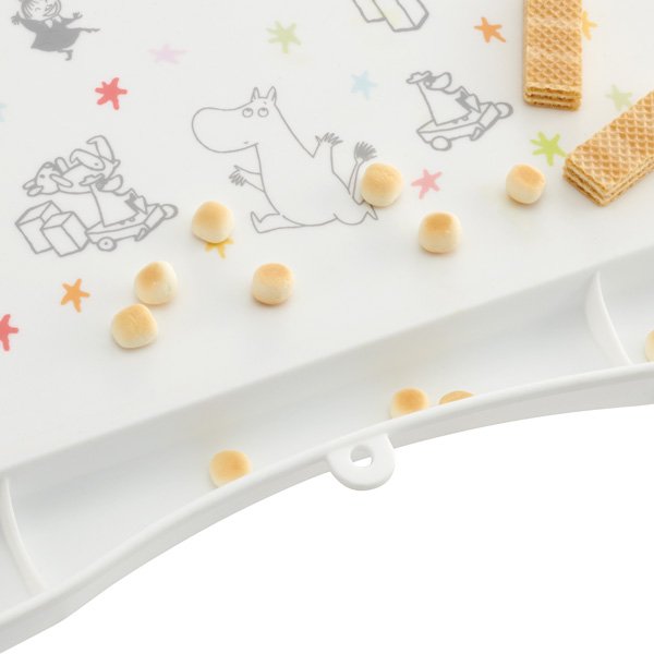 SKATER嚕嚕米 嬰兒矽膠防滑防水餐墊 