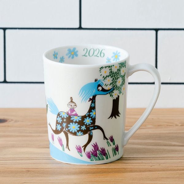 2026 MOOMIN 年度限定光澤馬克杯 