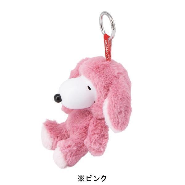 SNOOPY 垂耳兔毛絨吊飾 