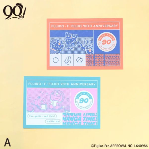 Flowering X I'm Doraemon 90周年紀念明信片 