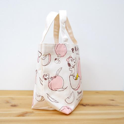 史努比滿版水果 帆布手提袋 