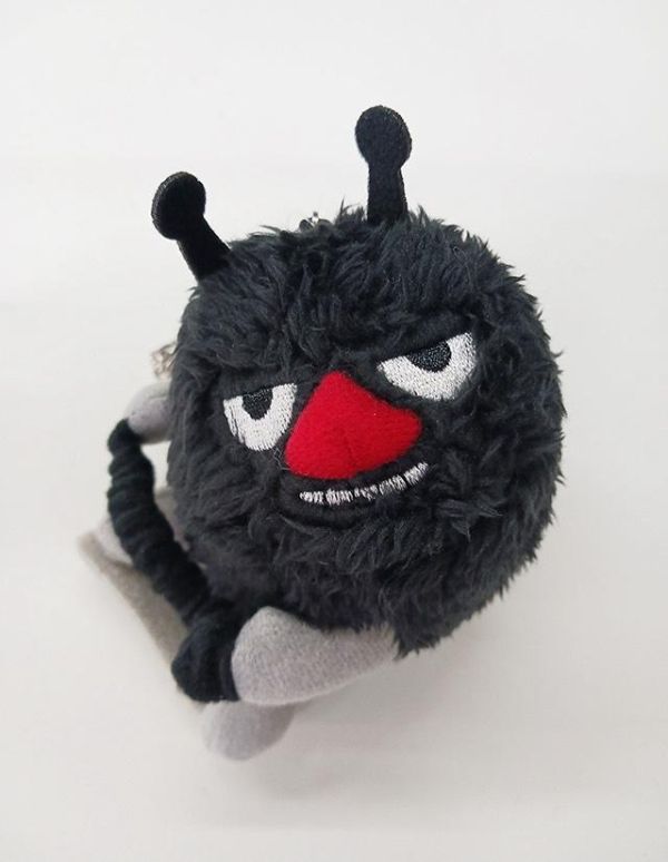 MOOMIN｜阿丁(stinky)絨毛圍巾夾吊飾 