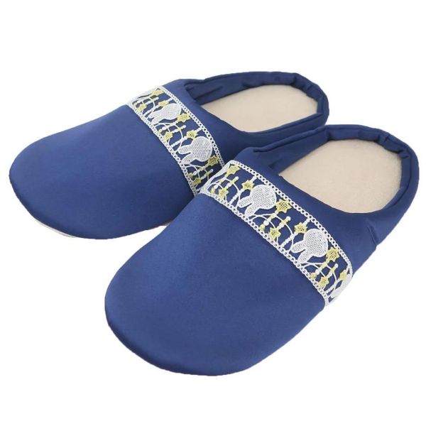 米菲星空蕾絲拖鞋 