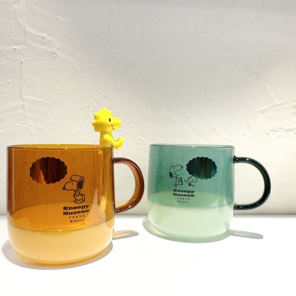 SNOOPY MUSEUM TOKYO X Amabro 耐熱玻璃杯 