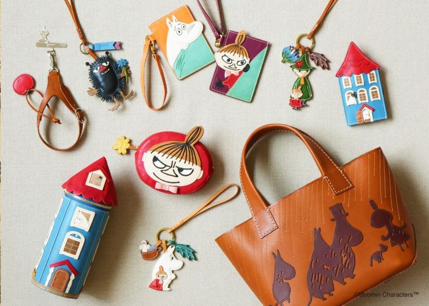 genten × MOOMIN「Stinky」皮革吊飾 