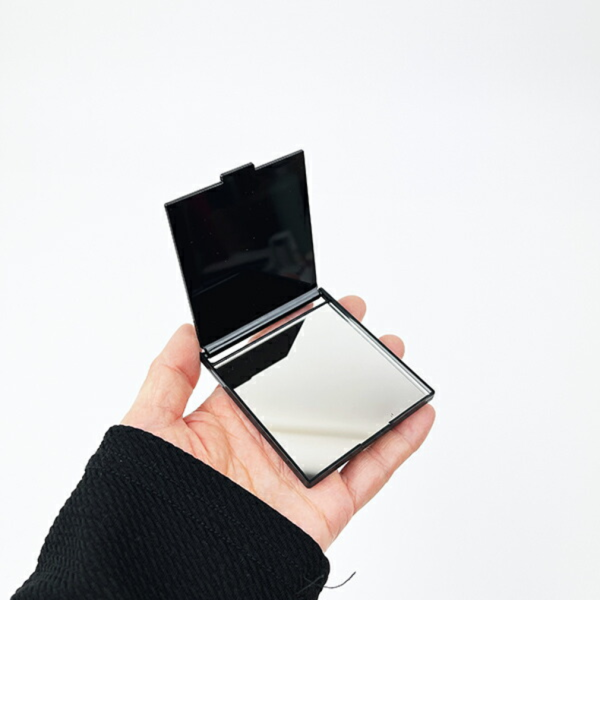 Mercis 米菲70週年方形隨身鏡(黑) 