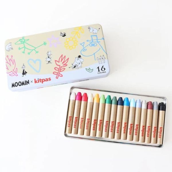 MOOMIN × kitpas 16色繪畫筆限定組 