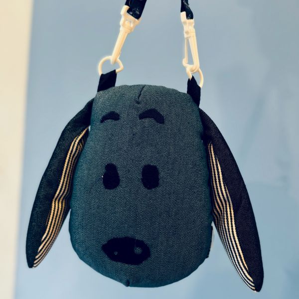 SNOOPY 茶屋限定 丹寧造型小包 