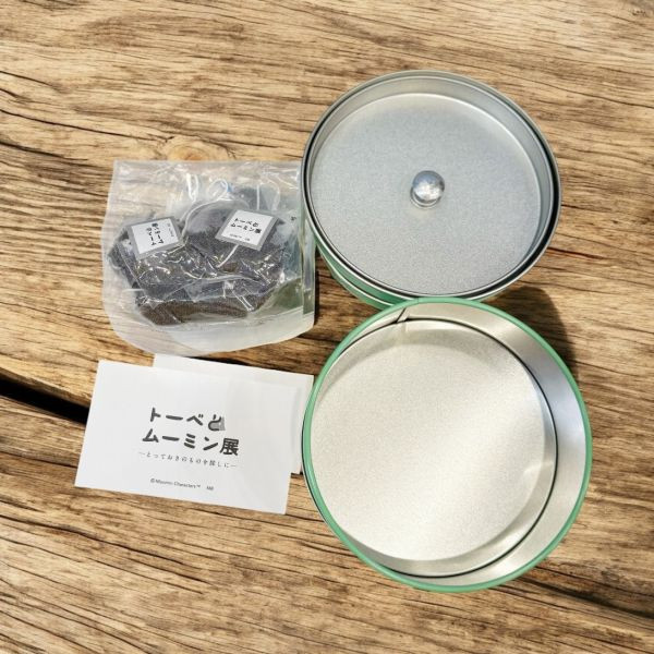 朵貝與姆明展 TEAPOND 經典紅茶鐵罐 