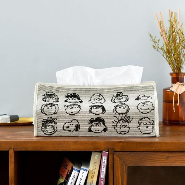 Heming's滿版史努比好朋友大頭衛生紙套 