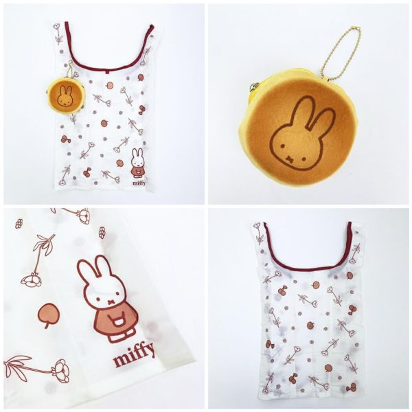 Mercis 米菲圓麵包造型環保袋 