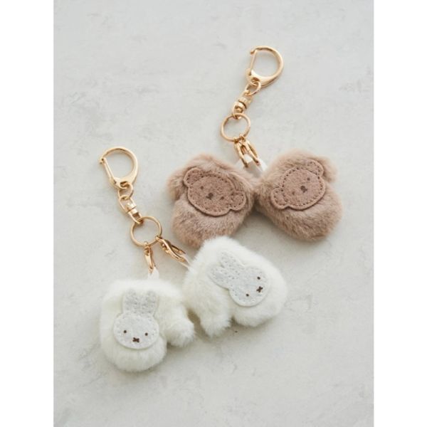 MIFFY & BORIS 暖暖毛絨手套吊飾 
