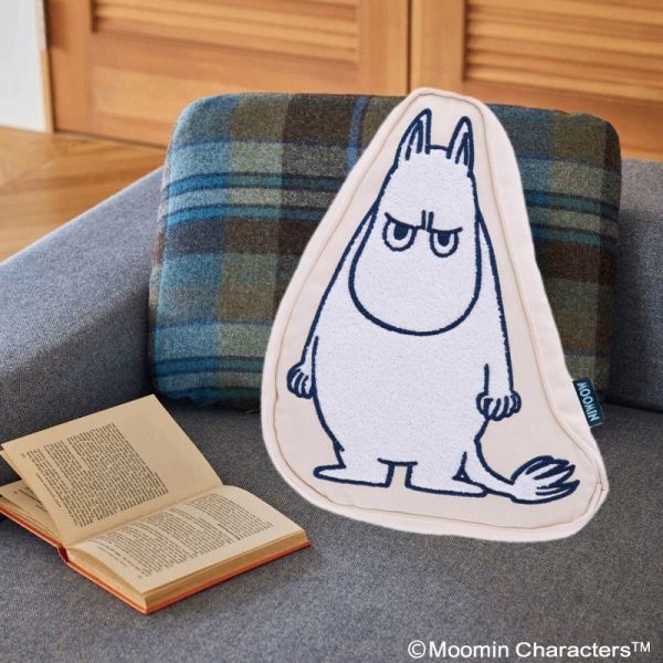 MOOMIN 生氣表情靠墊/抱枕 