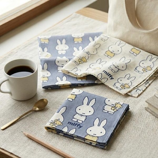 miffy 滿版印花輕薄快乾手帕 