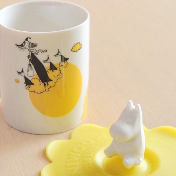 Moomin 嚕嚕米家族系列 防塵防漏矽膠杯蓋 