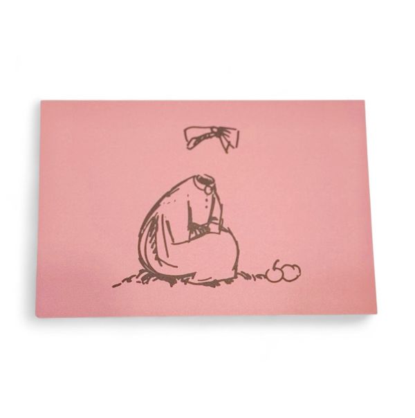 朵貝與姆明展 手繪色彩明信片 