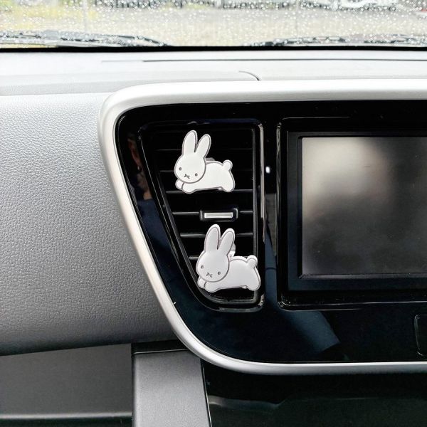 Miffy 造型跳躍車用裝飾磁鐵組 