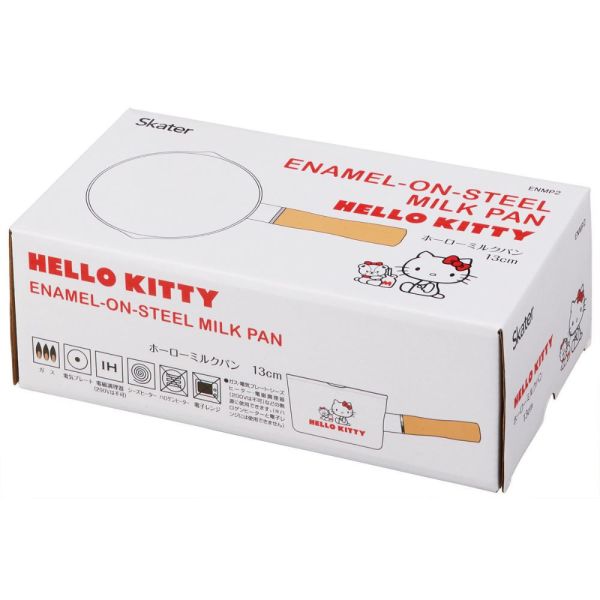 Skater X Hello Kitty 琺瑯單柄鍋&琺瑯壺 