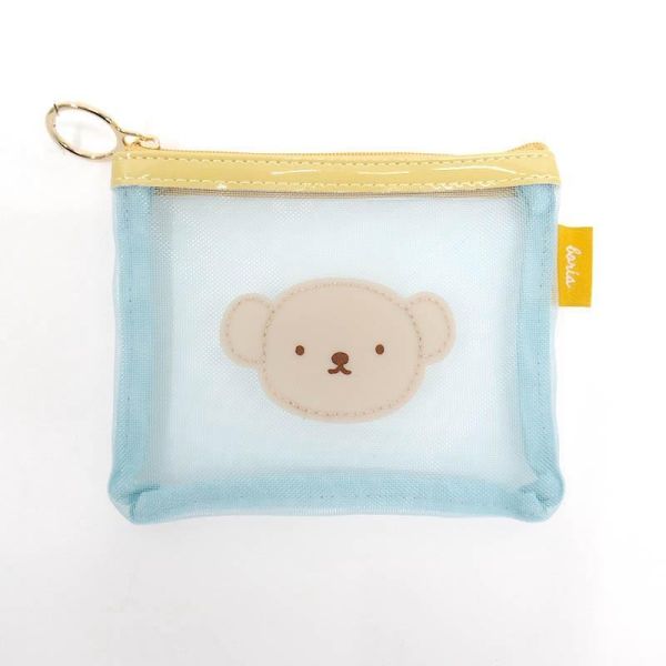 fab 米菲/boris漆皮網狀扁平收納包 