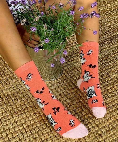 Moomin By Nordicbuddies Y2K復古中長襪 