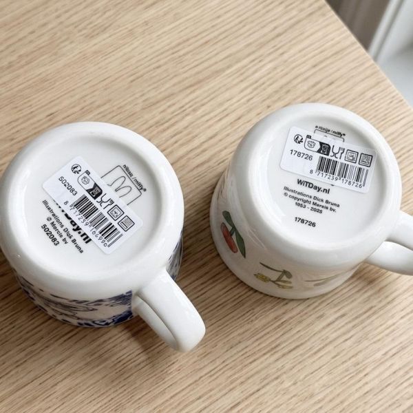 miffy 荷蘭限定陶瓷杯(兩款) 