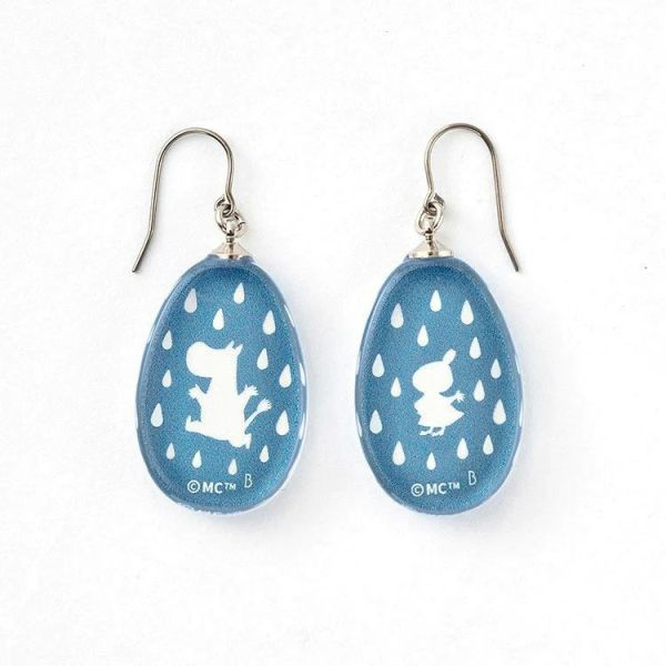 Moomin 剪影設計精緻壓克力耳環 