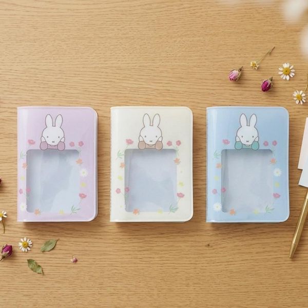 Miffy Bloom 花漾透明卡片收納夾 