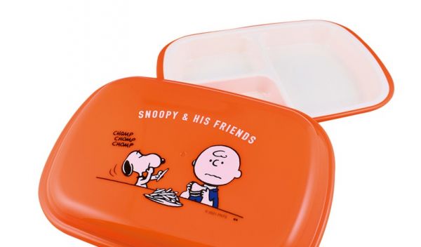 SNOOPY 史努比餐盒 附餐蓋 