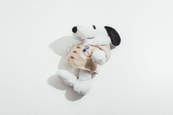 Snoopy Museum 史努比玩偶M專用 連帽牛角扣大衣 