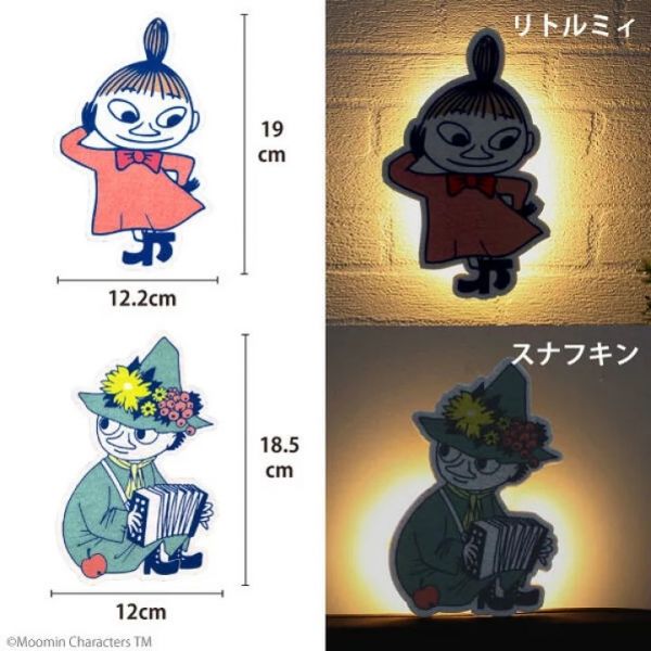 Moomin 感應式壁燈 (小不點款) 
