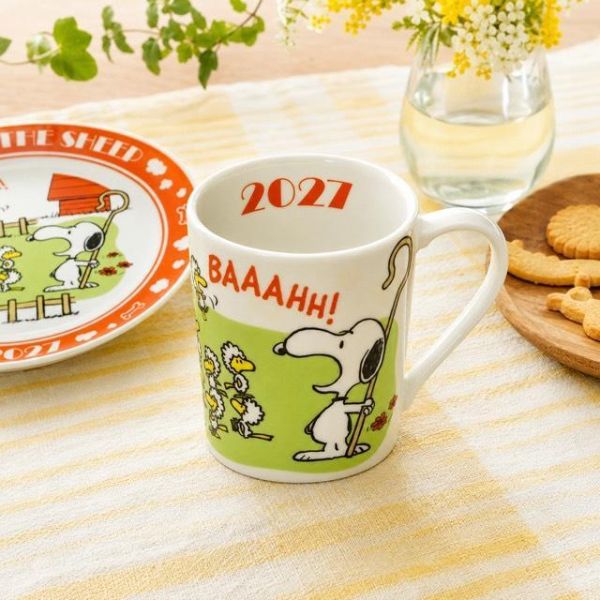 SNOOPY｜2027 羊年紀念馬克杯 