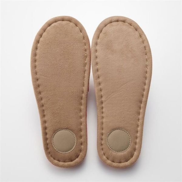 N&S小不點花朵透氣室內拖(紅) 