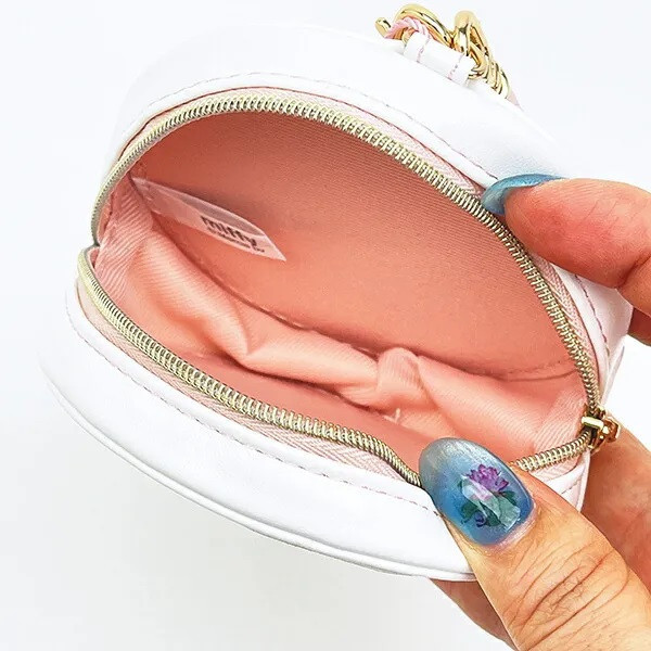 Mercis 米菲皮革圓零錢包 