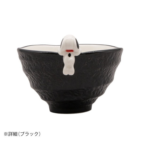 mc.立體史努比趴杯緣陶瓷飯碗 