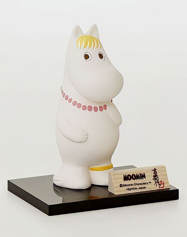 MOOMIN 博多人形公仔 嚕嚕米/可兒 (附木盒) 